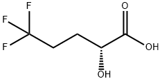 (R)-5,5,5-三氟-2-羟基戊酸, 1581734-79-3, 结构式