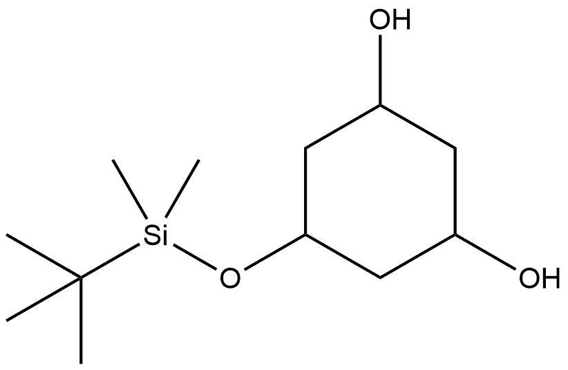 5-[[(1,1-Dimethylethyl)dimethylsilyl]oxy]-1,3-cyclohexanediol,1581749-81-6,结构式