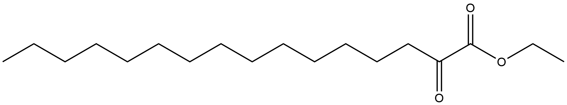 2-氧代十六酸乙酯 结构式