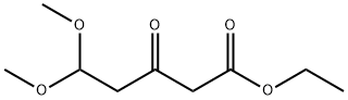 5,5-二甲氧基-3-氧代戊酸乙酯, 158396-62-4, 结构式