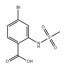 158580-61-1 4-溴-2-(甲基磺酰胺)苯甲酸