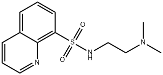 N-(2-(Dimethylamino)ethyl)quinoline-8-sulfonamide Struktur