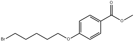 methyl 4-[(5-bromopentyl)oxy]benzoate Structure