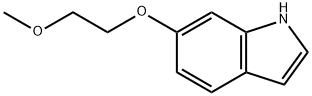 1H-Indole, 6-(2-methoxyethoxy)- Structure