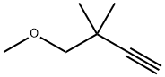 1-Butyne, 4-methoxy-3,3-dimethyl- 化学構造式