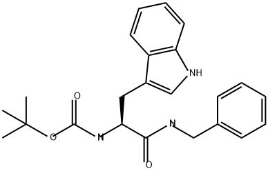 159098-71-2 Carbamic acid, N-[(1S)-1-(1H-indol-3-ylmethyl)-2-oxo-2-[(phenylmethyl)amino]ethyl]-, 1,1-dimethylethyl ester