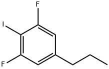 1,3-二氟-2-碘-5-丙基苯 结构式
