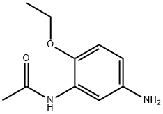 2-乙酰氨基-4-氨基苯乙醚 结构式