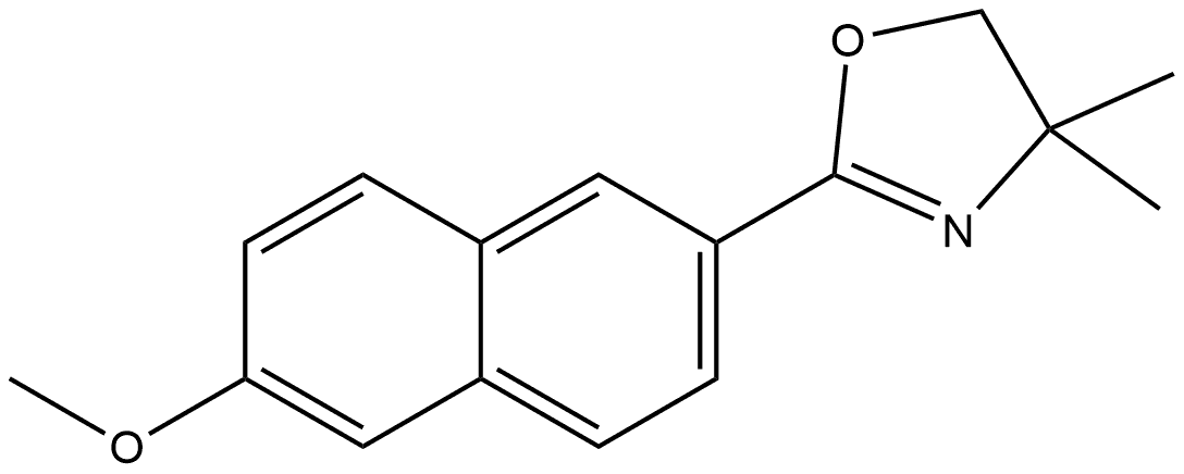 4,5-Dihydro-2-(6-methoxy-2-naphthalenyl)-4,4-dimethyloxazole|