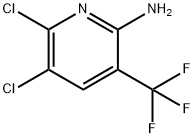 2-Pyridinamine, 5,6-dichloro-3-(trifluoromethyl)- 化学構造式