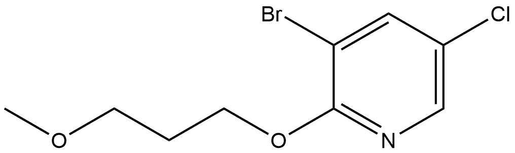 3-Bromo-5-chloro-2-(3-methoxypropoxy)pyridine|