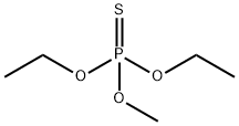 Phosphorothioic acid, O,O-diethyl O-methyl ester