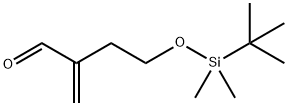 4-((tert-Butyldimethylsilyl)oxy)-2-methylenebutanal Struktur