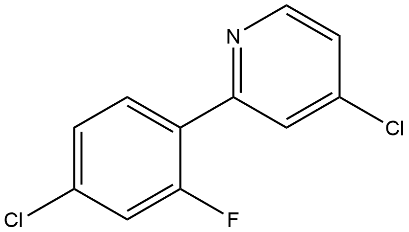 1596988-66-7 4-Chloro-2-(4-chloro-2-fluorophenyl)pyridine