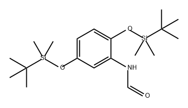 Formamide, N-[2,5-bis[[(1,1-dimethylethyl)dimethylsilyl]oxy]phenyl]-