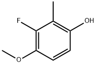 3-Fluoro-4-methoxy-2-methylphenol Structure