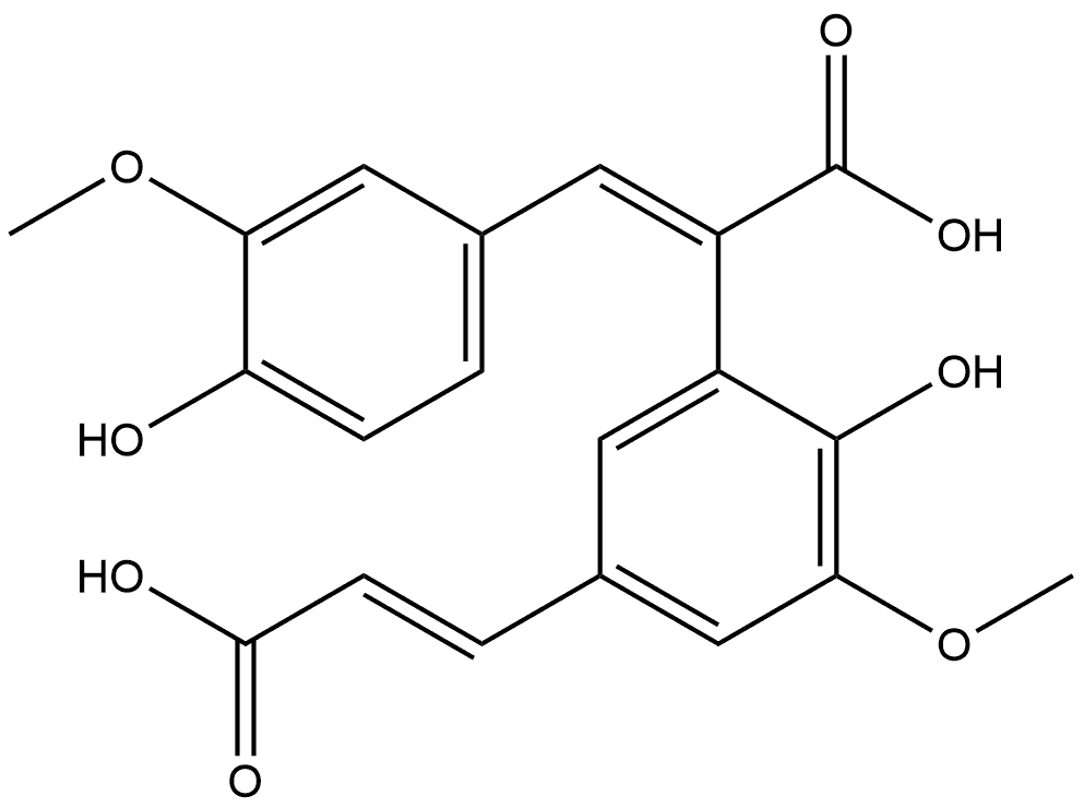 8,5-DIFERULICACID,160097-30-3,结构式