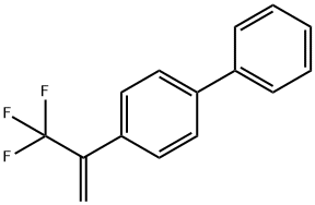 1,1'-Biphenyl, 4-[1-(trifluoromethyl)ethenyl]- Structure