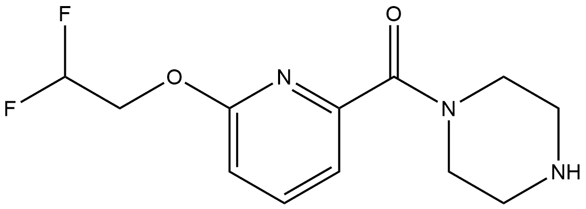 1601674-34-3 6-(2,2-Difluoroethoxy)-2-pyridinyl]-1-piperazinylmethanone