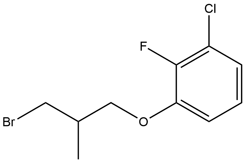 1-(3-Bromo-2-methylpropoxy)-3-chloro-2-fluorobenzene|