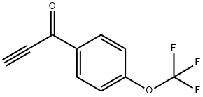 1-(4-(Trifluoromethoxy)phenyl)prop-2-yn-1-one Struktur