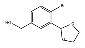Benzenemethanol, 4-bromo-3-(1,3-dioxolan-2-yl)-