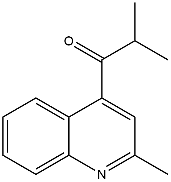 2-Methyl-1-(2-methyl-4-quinolinyl)-1-propanone|