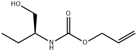 Carbamic acid, N-[(1S)-1-(hydroxymethyl)propyl]-, 2-propen-1-yl ester Structure