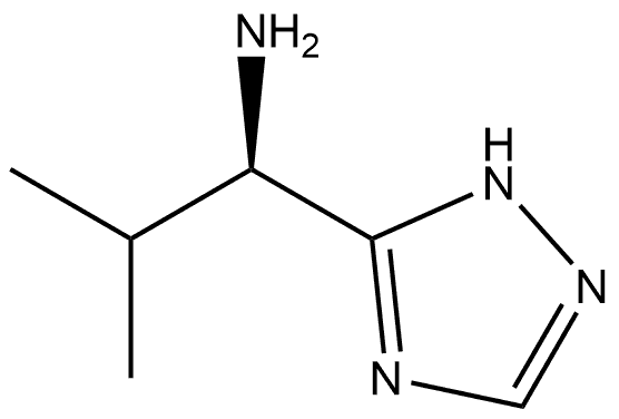 (αR)-α-(1-Methylethyl)-1H-1,2,4-triazole-5-methanamine Structure