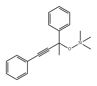 Silane, trimethyl[(1-methyl-1,3-diphenyl-2-propynyl)oxy]- (9CI)