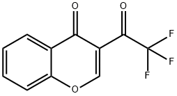 3-(2,2,2-Trifluoroacetyl)-4H-chromen-4-one Structure