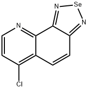 [1,2,5]Selenadiazolo[3,4-h]quinoline, 6-chloro-