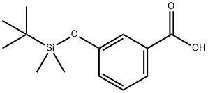 Benzoic acid, 3-[[(1,1-dimethylethyl)dimethylsilyl]oxy]- Structure