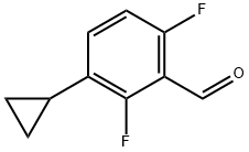 3-Cyclopropyl-2,6-difluorobenzaldehyde|3-环丙基-2,6-二氟苯甲醛