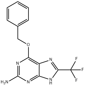 6-(Benzyloxy)-8-(trifluoromethyl)-1H-purin-2-amine Structure