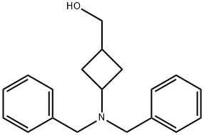 Cyclobutanemethanol, 3-[bis(phenylmethyl)amino]-,1609546-11-3,结构式