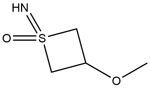 1λ4-Thietan-1-imine, 3-methoxy-, 1-oxide
