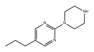 2-(1-哌嗪基)-5-丙基嘧啶, 1610449-11-0, 结构式