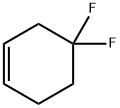Cyclohexene, 4,4-difluoro- Structure