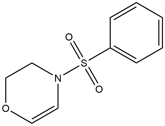 4-(Phenylsulfonyl)-2H-1,4-oxazine Structure