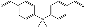 4,4''-(Dimethylsilanediyl)dibenzaldehyde Struktur