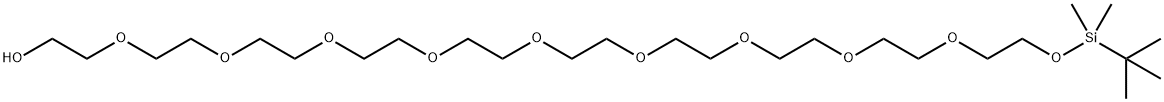 TBDMS-十聚乙二醇-羟基,1613506-67-4,结构式