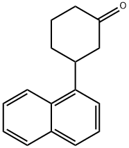 3-(Naphthalen-1-yl)cyclohexanone Structure