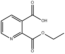 2,3-Pyridinedicarboxylic acid, 2-ethyl ester Structure