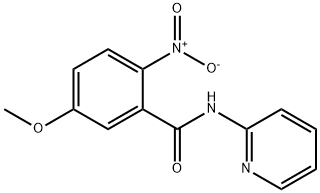 5-METHOXY-2-NITRO-N-2-PYRIDINYLBENZAMIDE,1616693-67-4,结构式