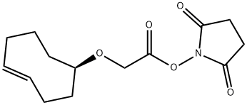 Acetic acid, 2-[(1R,4E)-4-cycloocten-1-yloxy]-, 2,5-dioxo-1-pyrrolidinyl ester|