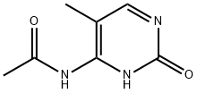 Acetamide, N-(2,3-dihydro-5-methyl-2-oxo-4-pyrimidinyl)- Struktur