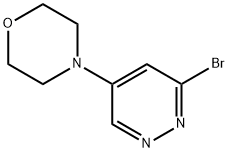 Morpholine, 4-(6-bromo-4-pyridazinyl)- Struktur