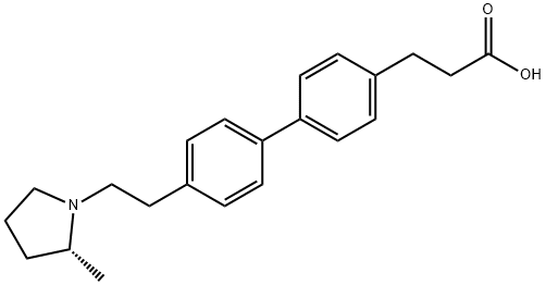 (R)-3-(4'-(2-(2-methylpyrrolidin-1-yl)ethyl)-[1,1'-biphenyl]-4-yl)propanoic acid|