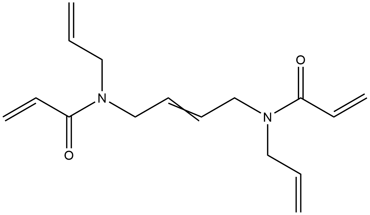 2-Propenamide, N,N'-(2E)-2-butene-1,4-diylbis[N-2-propen-1-yl-|2-丙烯酰胺,N,N'-(2E)-2-丁烯-1,4-二基双[N-2-丙烯-1-基-